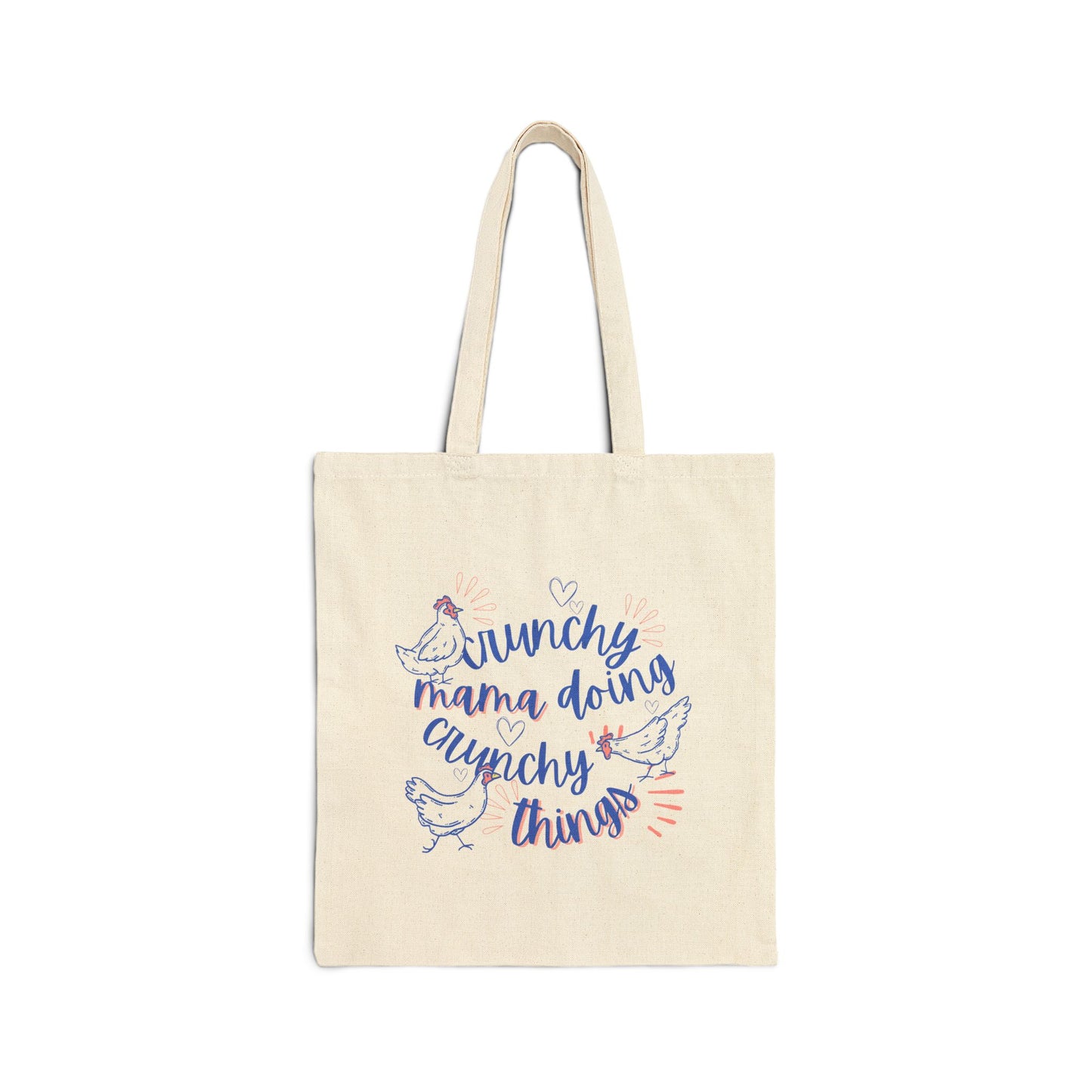 Women's Tote Bag- Crunchy Mama Doing Crunchy Things