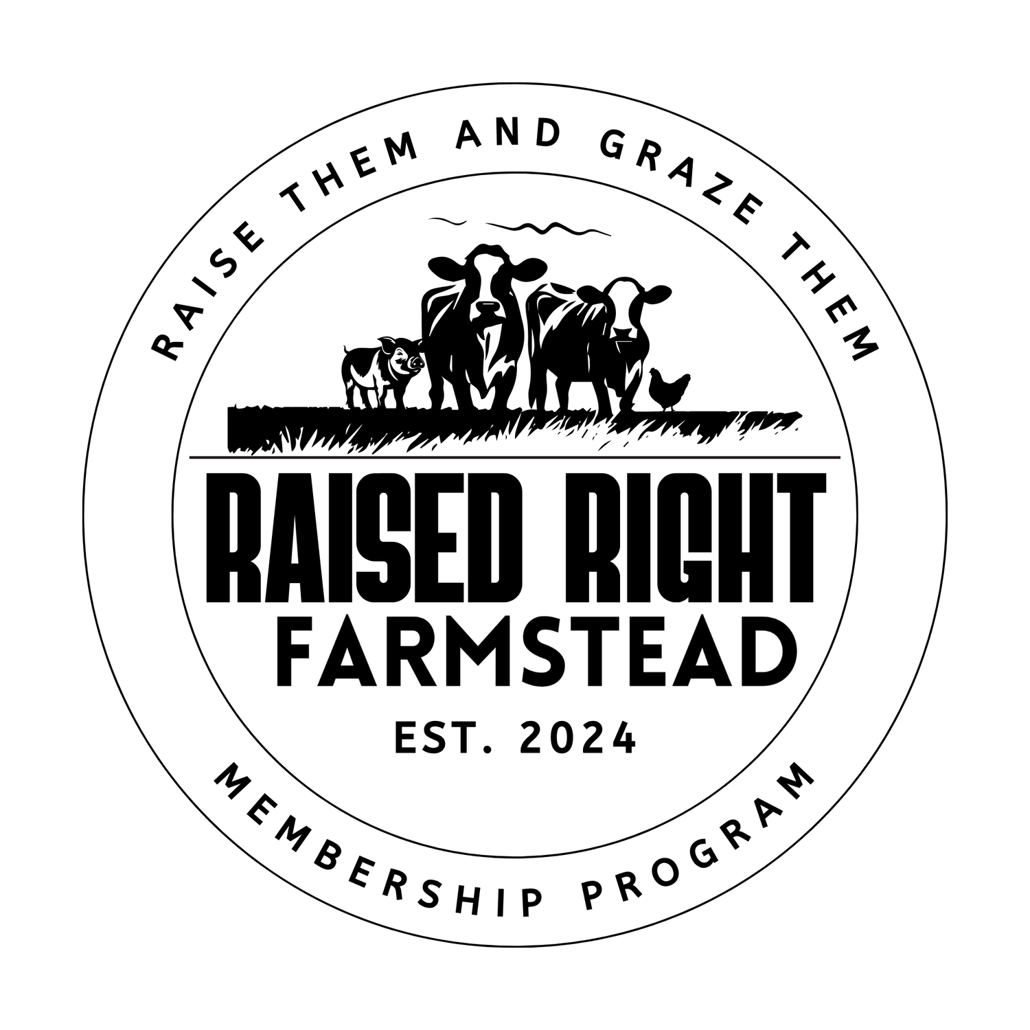 Raised Right Membership for Washington, Greenville, or New Bern (2nd Saturday of the month)